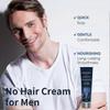 3X Crema Depilatoria Permanente Intima Privata Senza Dolore Naturale Per Uomini
