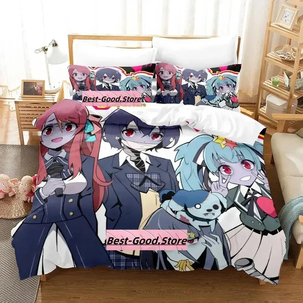 Zombie Lplus Saga Beding Set Single Twin Ful Quen King-Sized Dimensionsd Dimensions Bed Linen Set Adult People Kid Bedrom Duvetcover Sets Anime parure