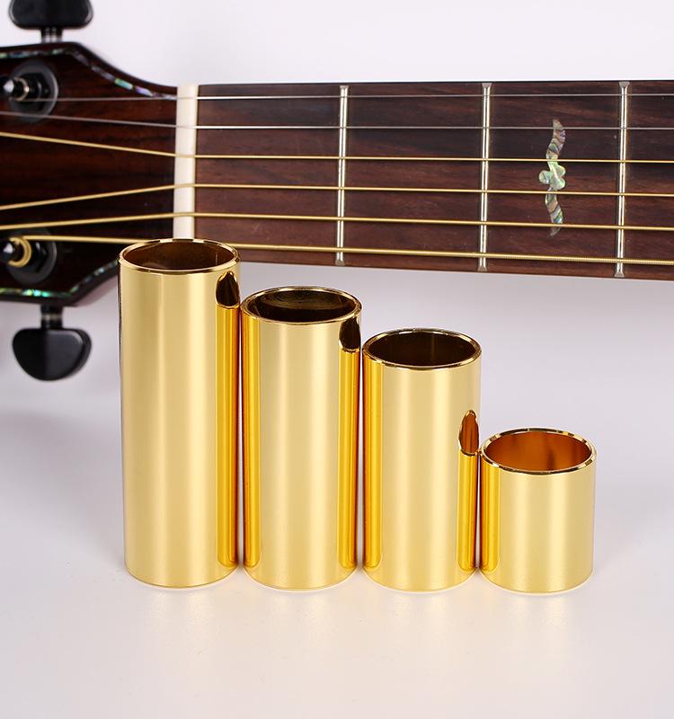Left-Handed Electric Bass Guitar Set with Metal Slide Tube and Finger Cots