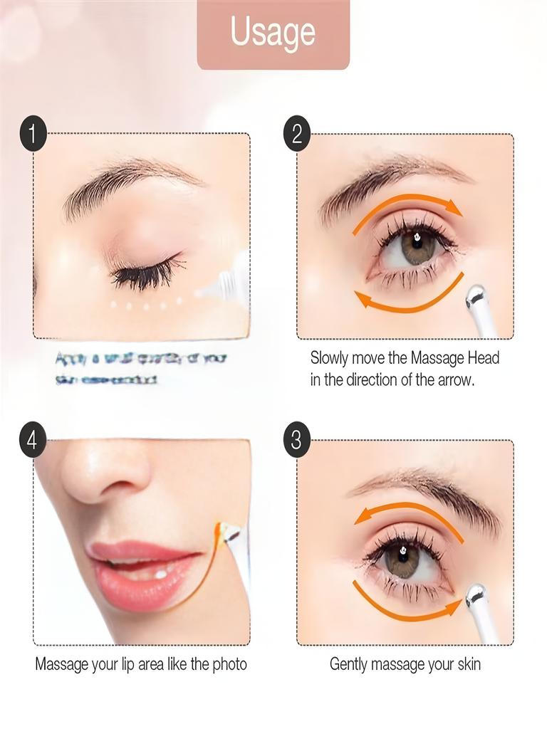 Xiaomi Electric Eye Massager Vibration Wrinkle Anti-Ageing Eye Massage Dark Circle Removal Beauty Face Eye Care Pen