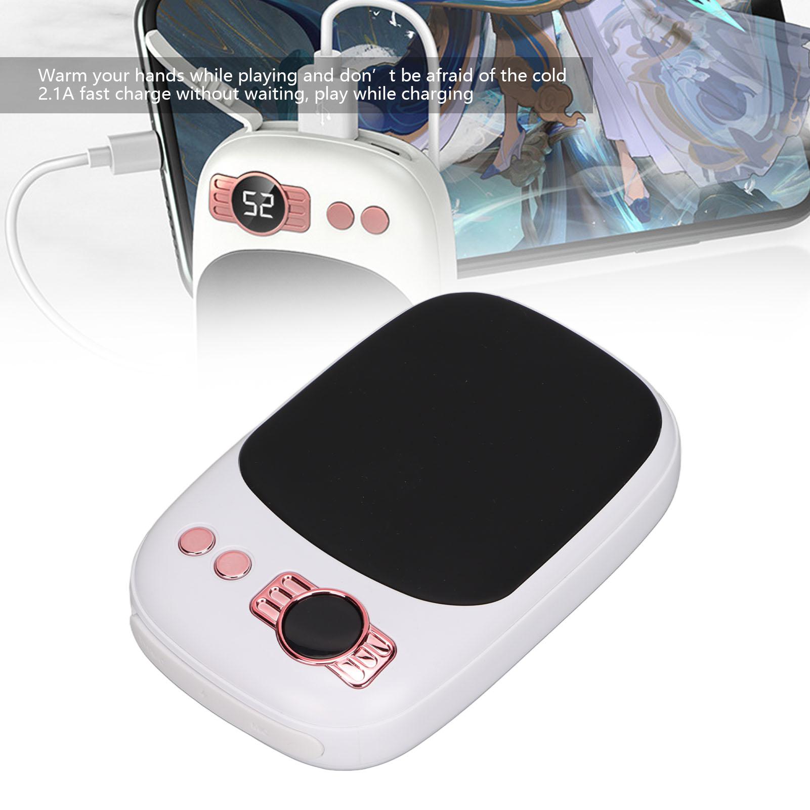 

Electric Hand Warmer Re able 10000mAh Power Bank with LED Display for Camping Hunting