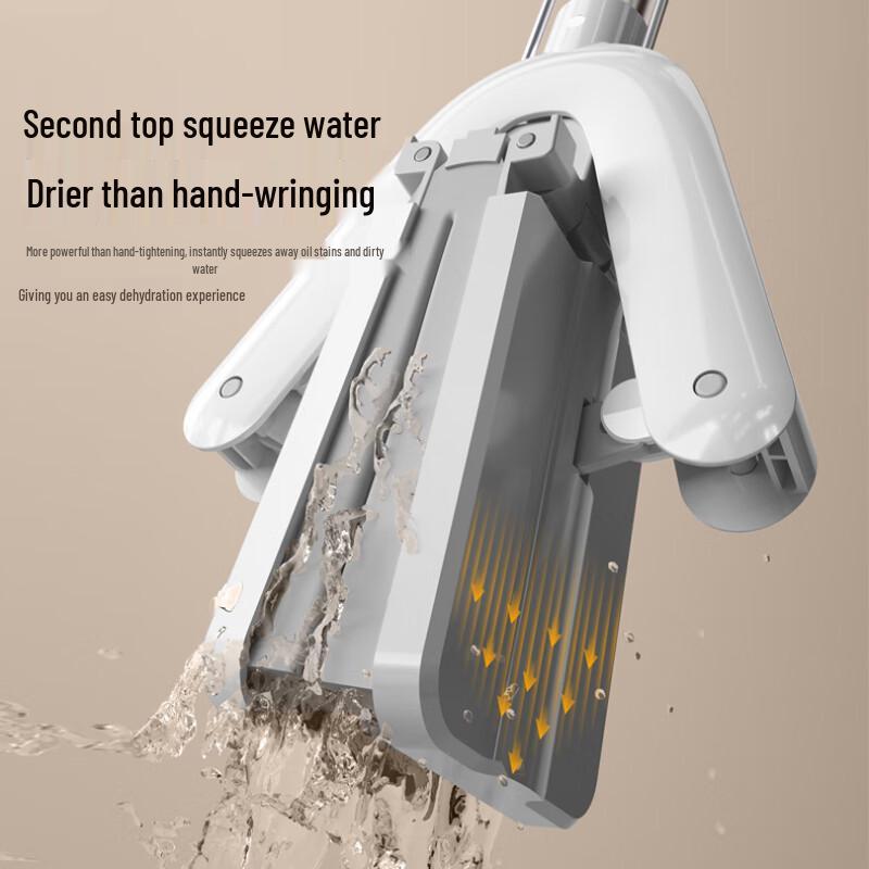 Hands-Free Sponge Mop with Bucket