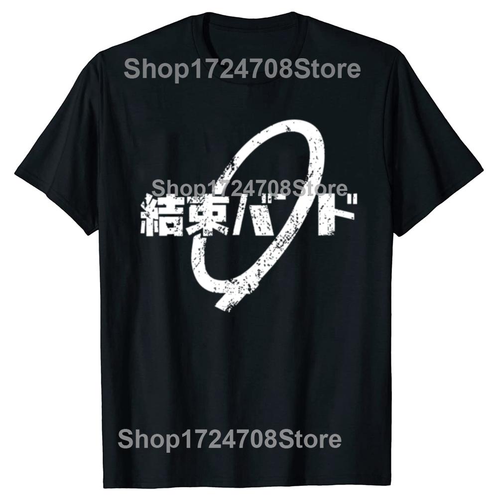 Kessoku Band Bocchi The Rock T-Shirt für Herren Niedlich Anime Lustig 100% Baumwolle T-Shirts Rundhals Kurzarm T-Shirts Druck Tops