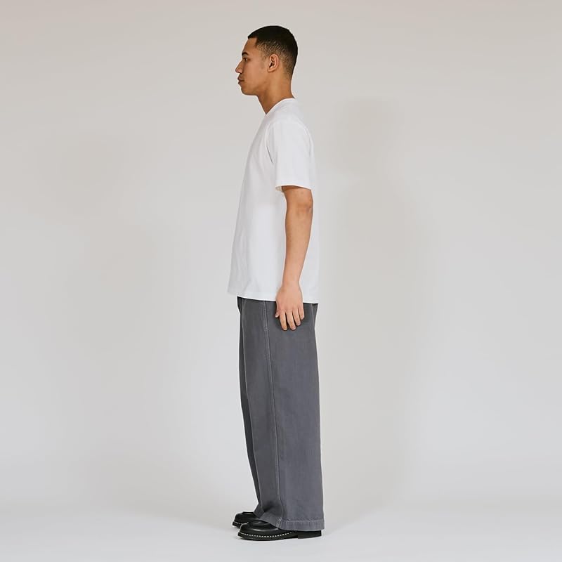 Beefy T-Shirt (BEEFY-T) - 1-Pack, 100% Cotton, Thick Fabric, Seamless Construction, Tagless, Heavyweight T-Shirt, H5180-010-L