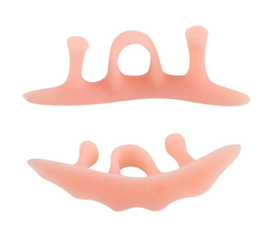 Silikon-Zehenspreizer, Hallux-Valgus-Orthese, Ballenpflege, überlappender Zehenhammer, Zehenkorrektur, Fußpflege-Werkzeug