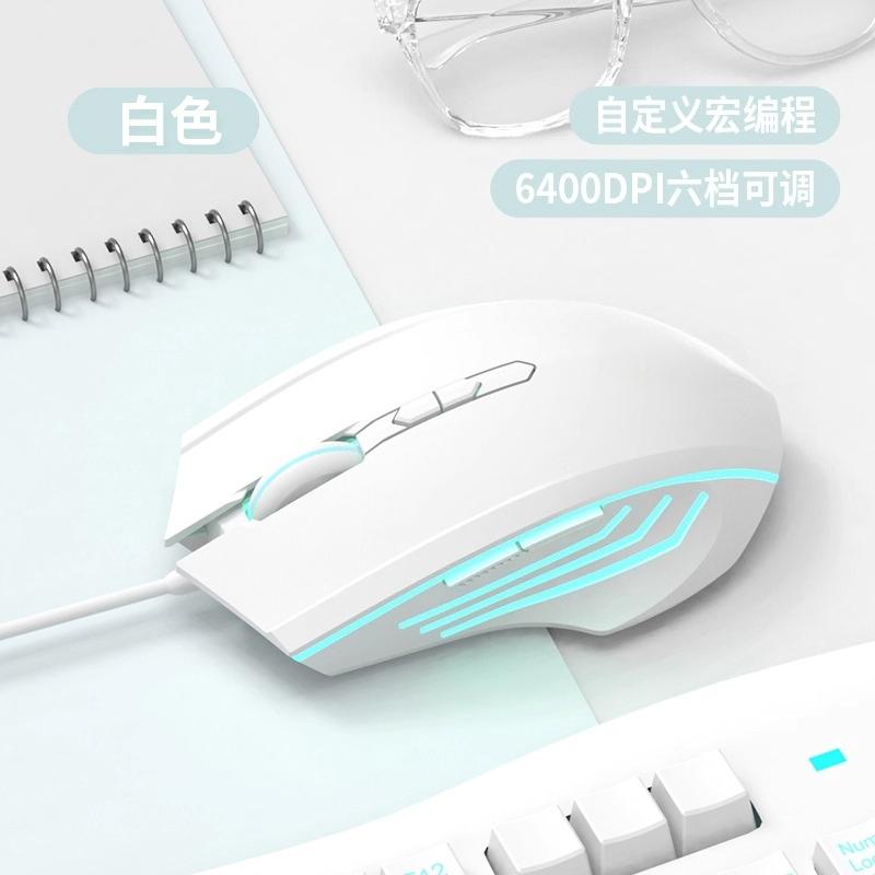 Wired Gaming Mouse for Laptops and Desktop Computers,Ergonomic Design with Precise Control for Office Work,Study,Games Daily Use