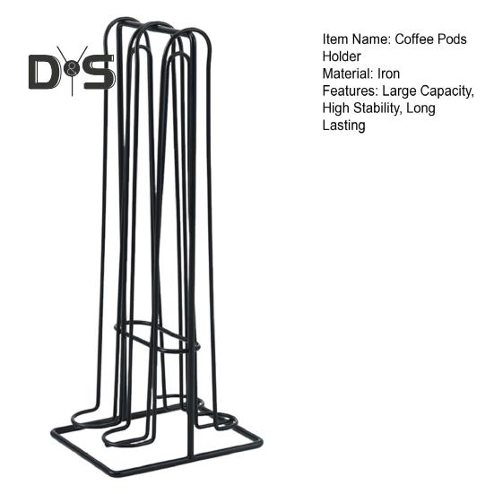 Coffee Capsule Holder Large Capacity Strong Load-bearing High Stability Countertop Coffee Pods Capsules Stand Storage Rack