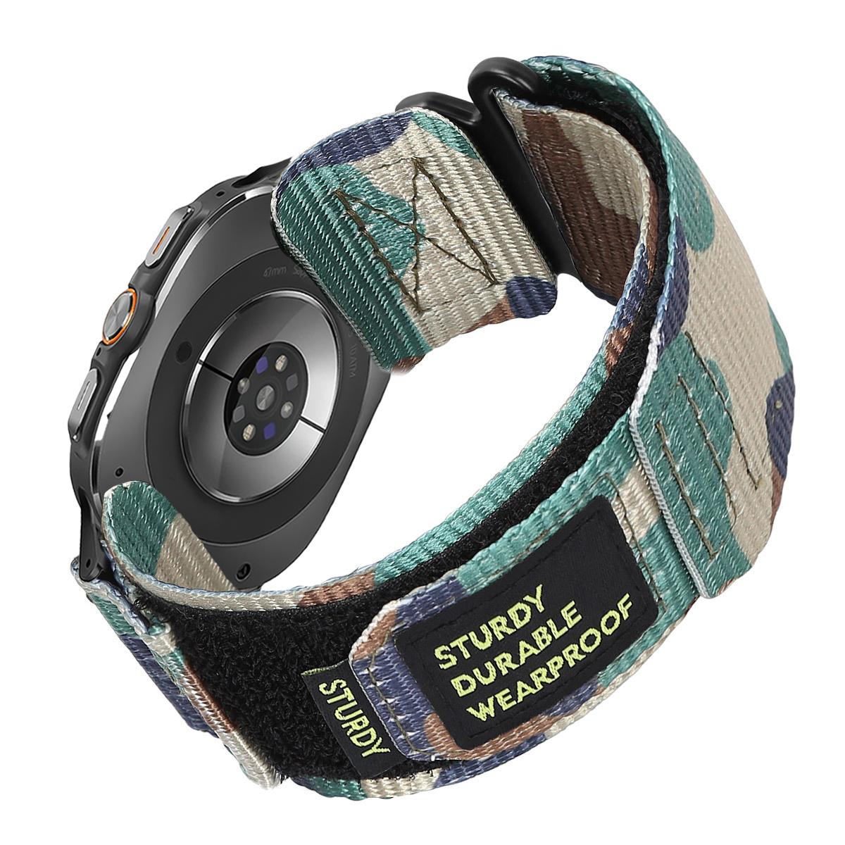 

Нейлоновый ремешок для Samsung Galaxy Watch 7 Ultra 47 мм, спортивный браслет, камуфляжный ремешок для часов Samsung Galaxy Ultra, аксессуары Watch 7 Ultra 47mm