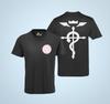 Fullmetal Alchemist Sign Edward Elric Symbol Anime Cospaly Organic Men's T-Shirt Mens Womens Tees Top