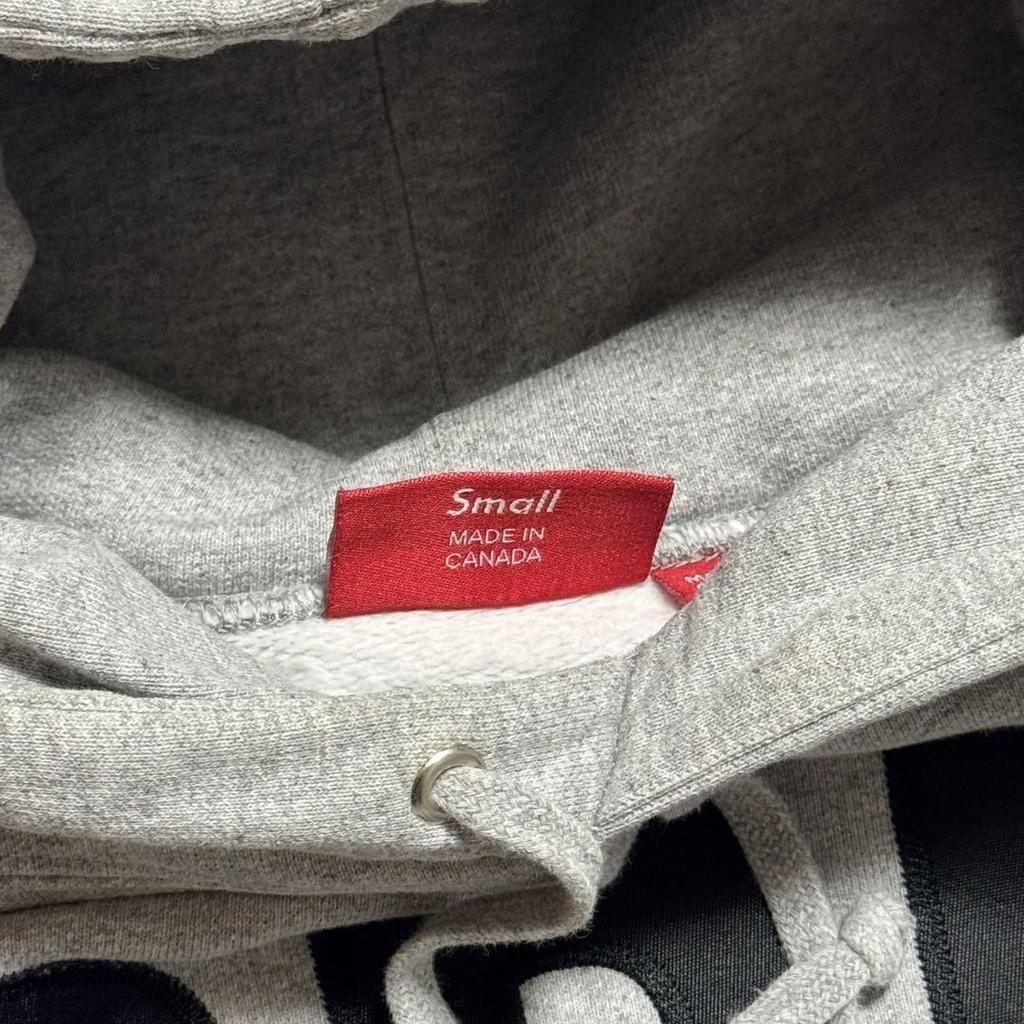 [USED] Supreme Big Appliqué Logo Sweatshirt Hoodie