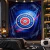 Wall Hanging Tapestry Blackburn Rovers Football Print Cloth for Living Room Bedroom Home Decor