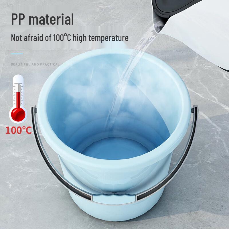 ZISIZ Extra-Large Plastic Storage Bucket with Lid