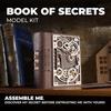Ugears Księga Sekretów Puzzle z Zamkiem Szyfrowym Drewniane Puzzle Model Rzemieślniczy Nie Wymaga Kleju ani Narzędzi