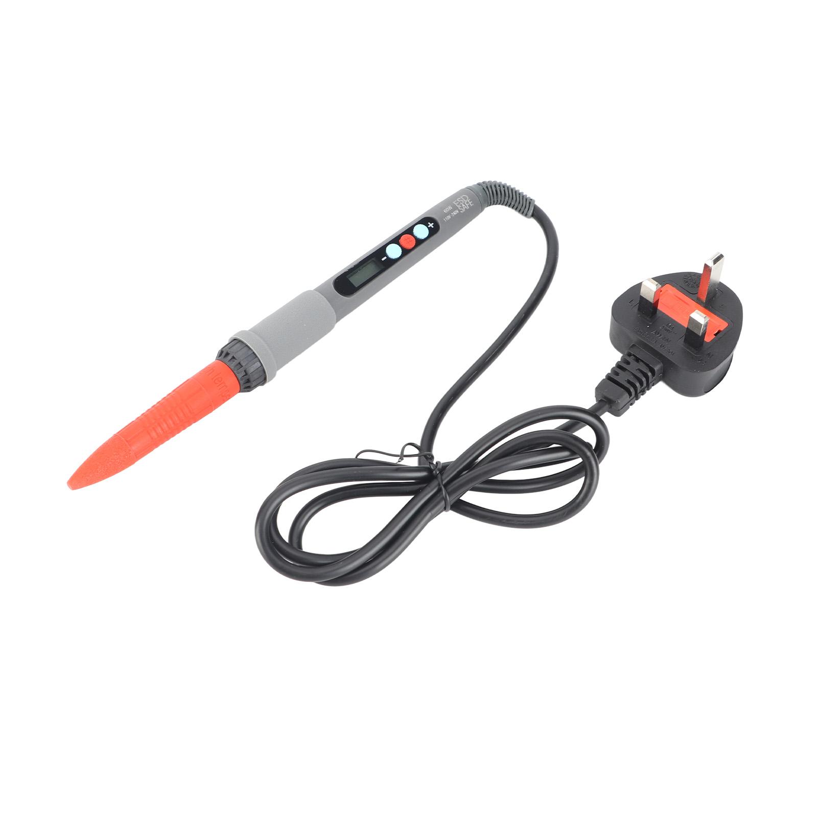 

Комплект паяльника 60 Вт с наконечниками M2 M2.5 M3 M4 M5 M6 Цифровой набор для нагрева паяльника для 3D UK Plug