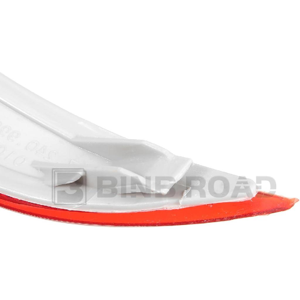 2Pcs Rear Bumper Reflector 63147240997 + 63147240998 Left Right Red Trim Compatible with BMW X5 E70 2009-2013