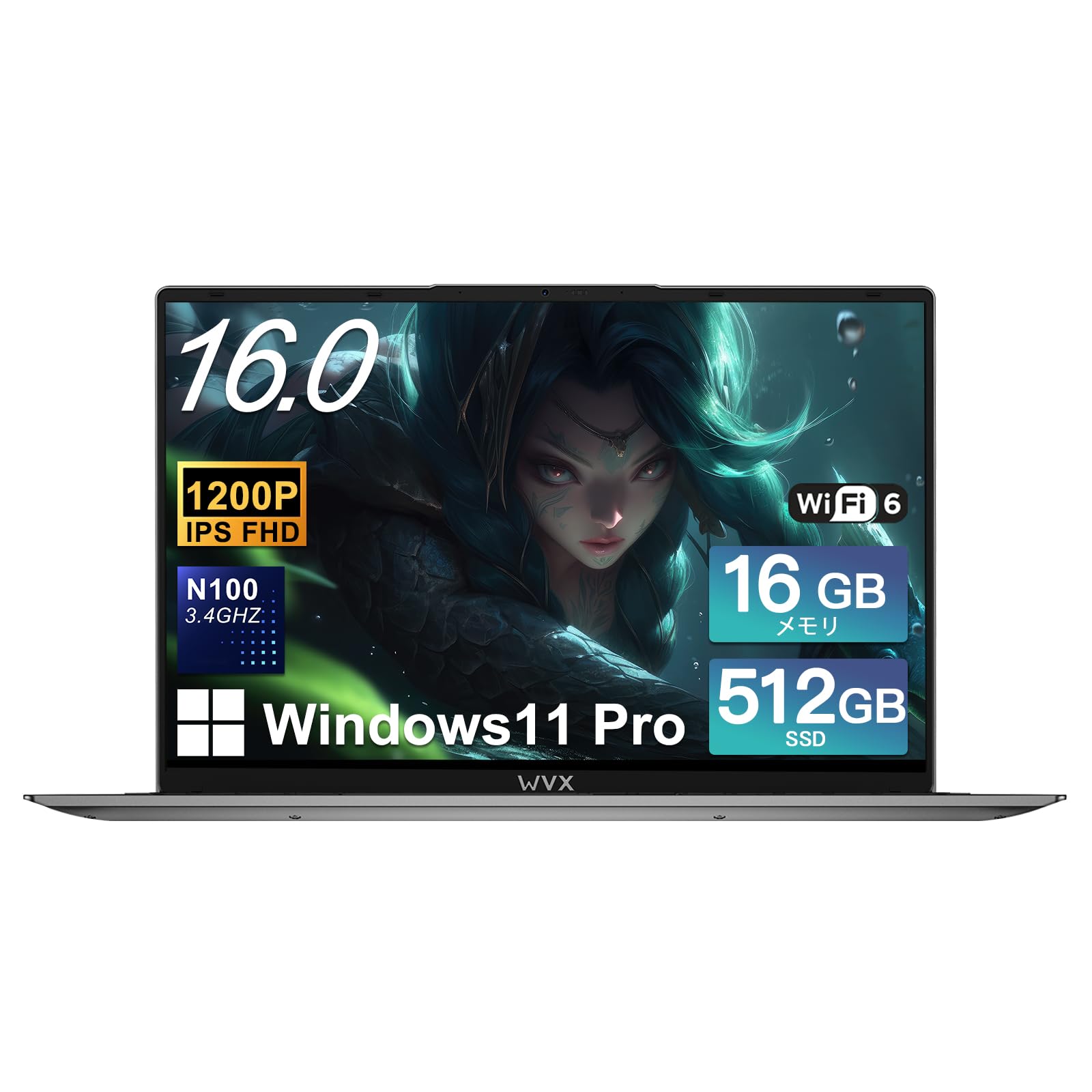 

WVX N100 12th Generation Laptop Than the with 16GB Memory and 512GB FHD Windows and Office Lightweight and WIFI Fingerprint Fast Heat and a Includes a