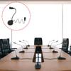 Conference Microphone USB/3.5mm/Type C Connectivities Touch Mute Switching Noise Cancellation Professional Desktop Meetings