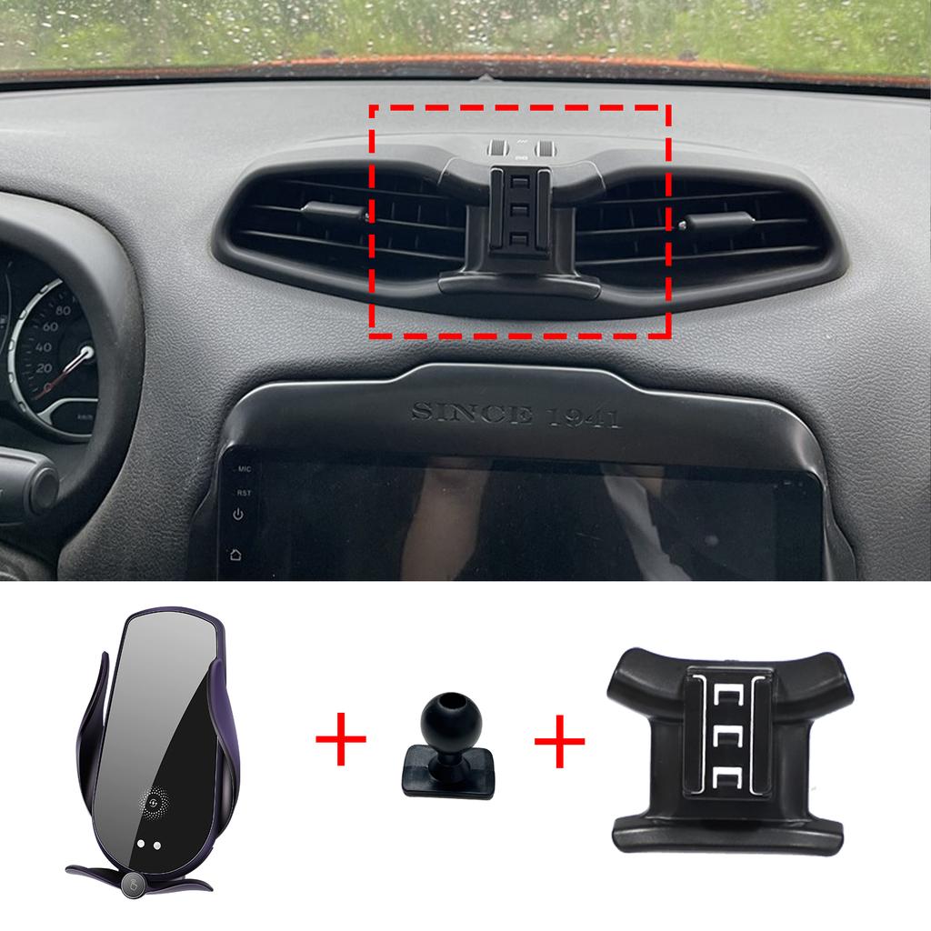 Auto-Handyhalter für JEEP Renegade 2016~2025 Navigationsständer Autozubehör GPS-Halterung