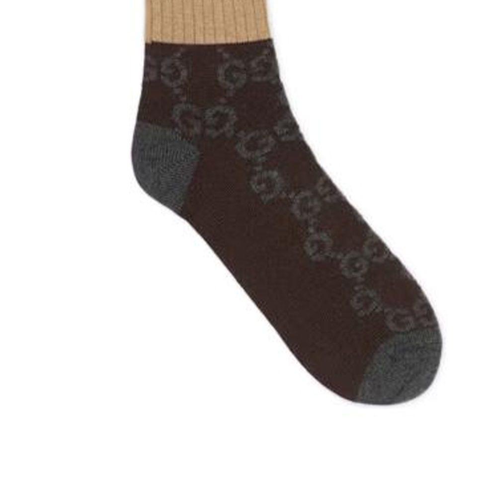 Gucci Men's Knee High Socks 718470-4GB24-2579