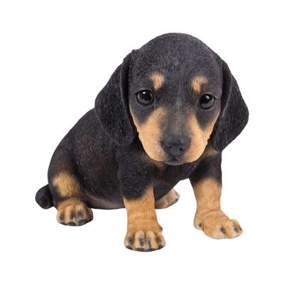 Ubia Sentado Boca Abajo x 11 x Muñeco Animal Jardín H16735 Teckel, 19.5 14.8 cm, Figurita, Adorno, Decoración, Perro,