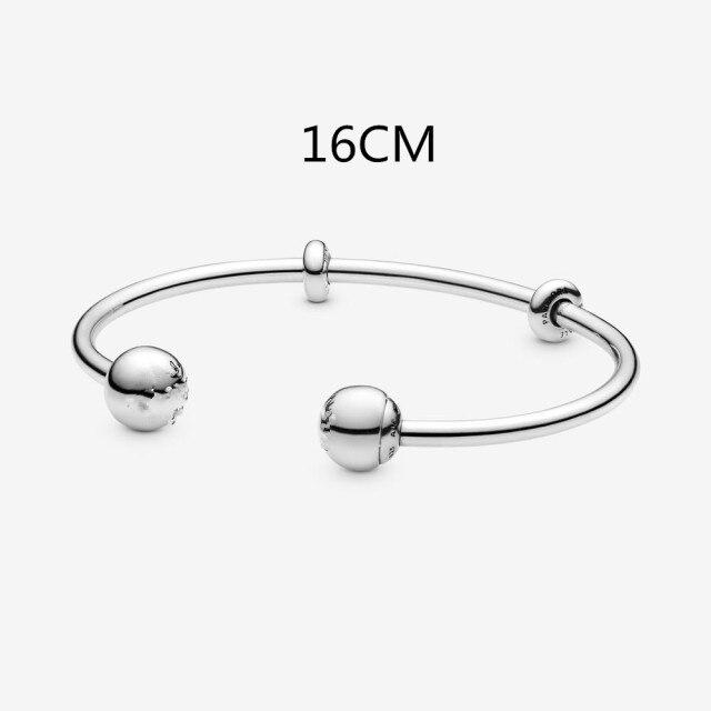 

Ювелирные изделия Женский подарок 925 стерлингового серебра браслет подходит оригинальный мода DIY Pulsera Plata аксессуары дизайнерские браслеты бусины