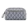 Sac de toilette à fermeture éclair en toile avec logo pour hommes Sacs de toilette Gris 2ESCA494CDP-H42E