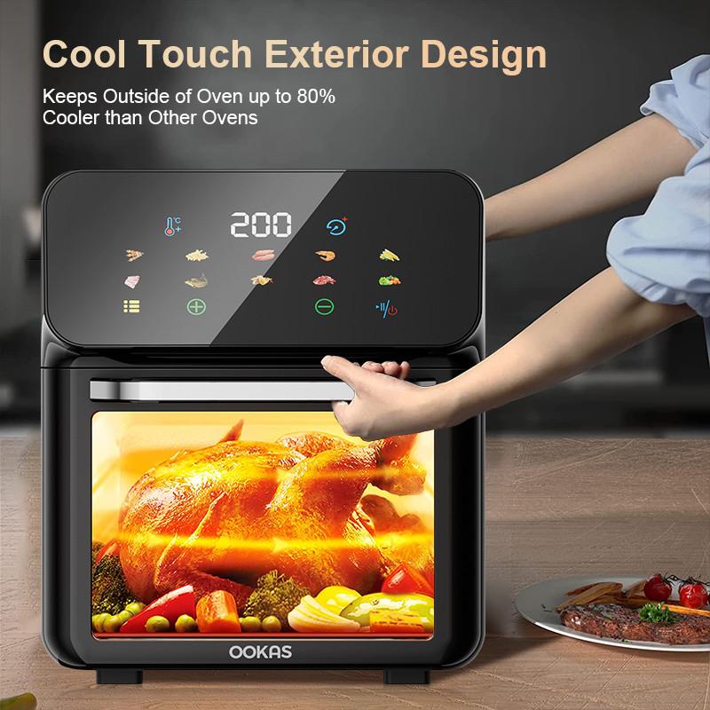 10L Air Fryer Touch Digital Display Home Multi-function Large Capacity Fully Automatic Air Fryer
