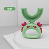 Children's Teeth Oral Care Cleaning Brush Baby Toothbrush 360 Degree U-shaped Soft Silicone Teethers Baby Toothbrush