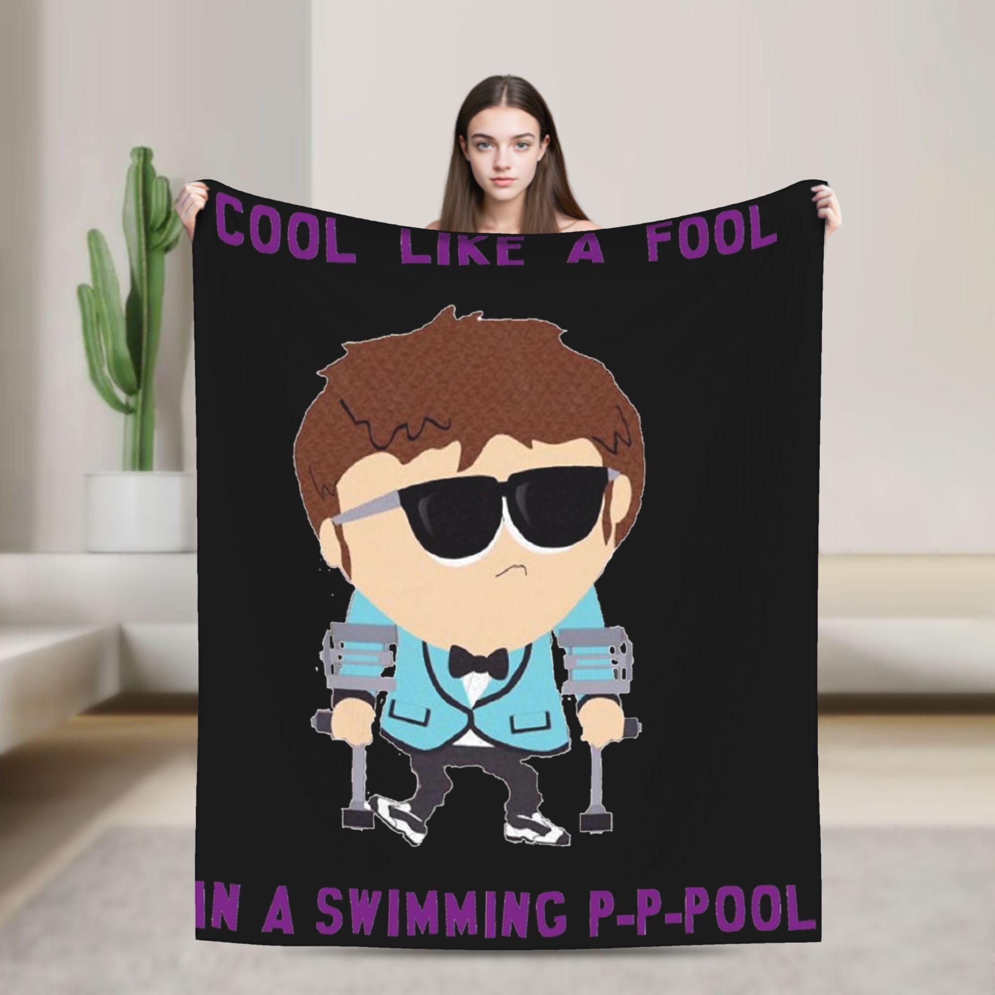 

Super Soft Jimmy is Cool Southpark TV Show 2025 Throw Blanket Premium Fleece Flannel Lightweight Blanket Cozy Fluffy Blankets 100x150cm