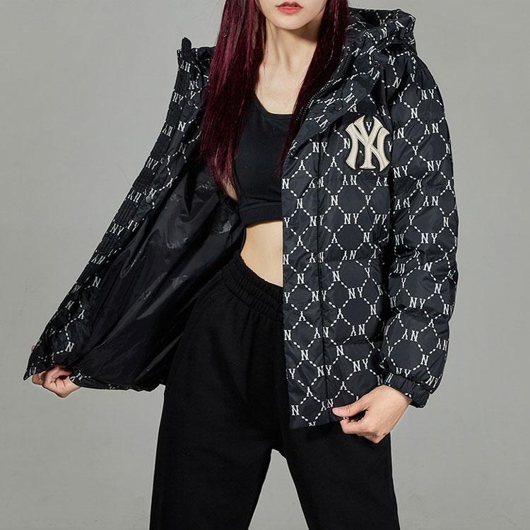 MLB Down Jacket Short Unisex Black 3ADJM0316-50BKS