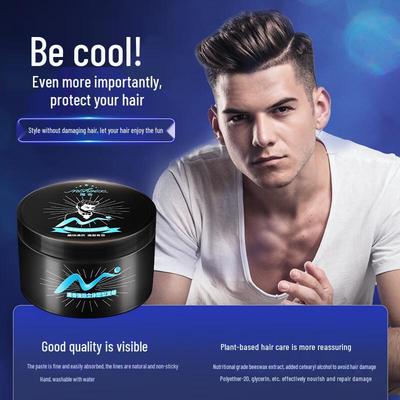 Cire Cheveux Mat Fixation Forte Moxiong