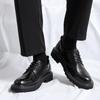 Mode Schnürleder Herrenschuhe Klassische Herren Hochzeitsschuhe Luxusmarke Herren Freizeitschuhe Klassische Herren Bequeme Oxfordschuhe