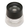 Black Desktop Magnifying Glass Plastic Cylinder Magnifier for 10X For Plant Observation
