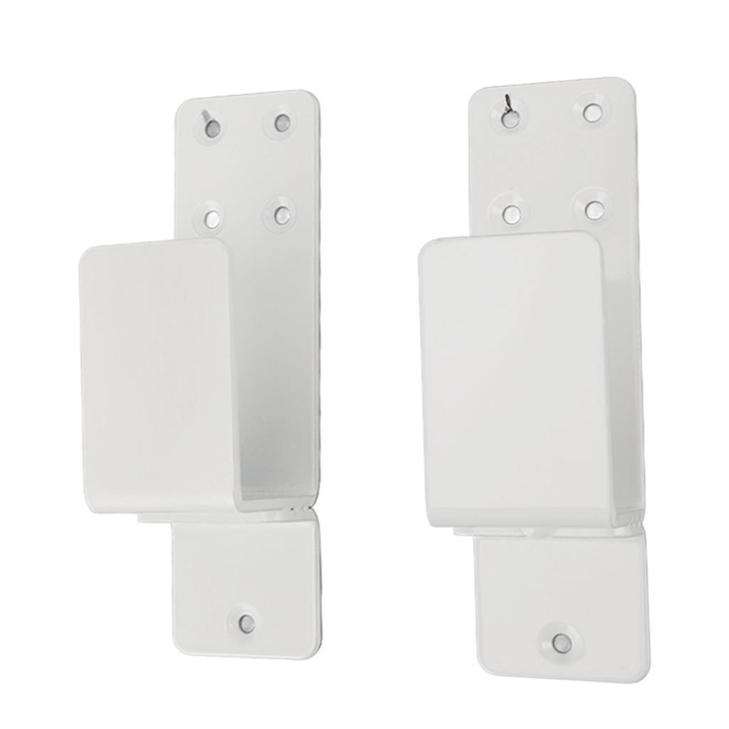 2 STK Dørbarrikadebraketter Åpen stangholder Karbonstål Enkel installasjon U-brakett for garasje