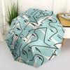1pc Abstract Faces Automatic Open/close Umbrella, 8-Rib sturdy structure, Auto Folding/Opening, Portable Travel Umbrella for Women,221