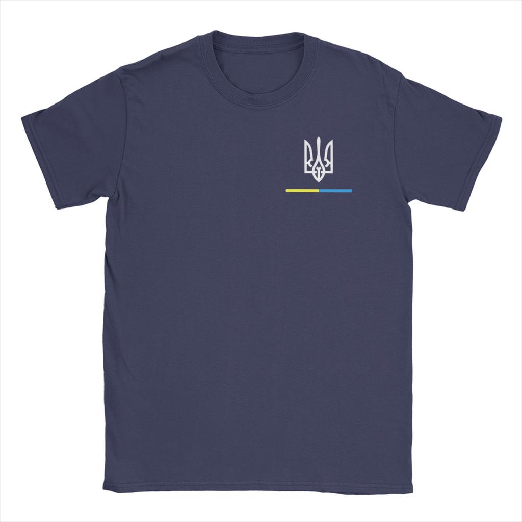 Men Women Zelensky White Ukrainian Trident T Shirt Ukraine Flag 100 Cotton Clothes Unique Short Sleeve Tees Plus Size TShirt