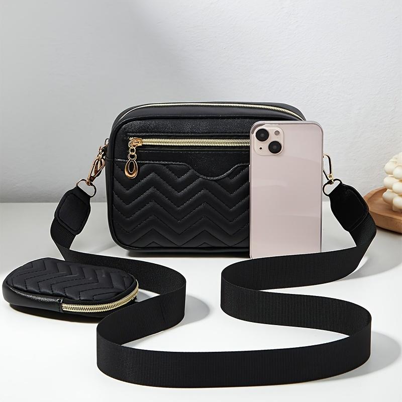 2pcs Women's Shoulder Crossbody Bags - Two-Piece Set, Stylish & Compact for Daily Use