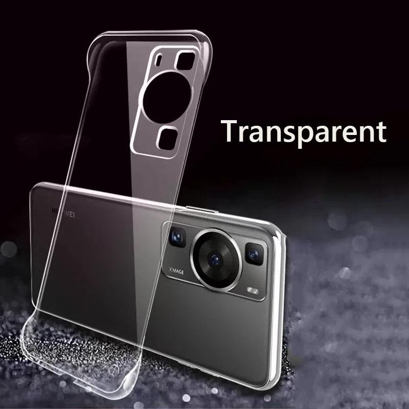 Frameless Magnetic For Magsafe Slim Case For Huawei P60 Pro P60Pro 5G Wireless Charging Hard Back Cover