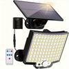 1PC 106 LED Outdoor Waterproof Split Solar Motion Sensor Light
