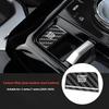 Carbon Fiber Interior Trim Cover Sticker Engine Start/Stop Button For 5 Series G60 G70 2025-2025