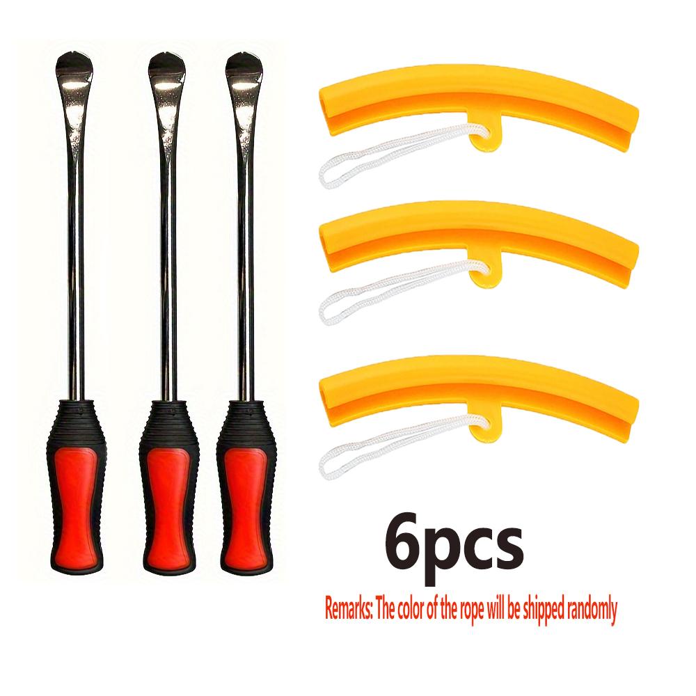 3/6/12pcs Rim Protector Tire Changing Lever Tools Auto Spoon Tire Kit Motorcycle Bicycle Tire Changing Levers