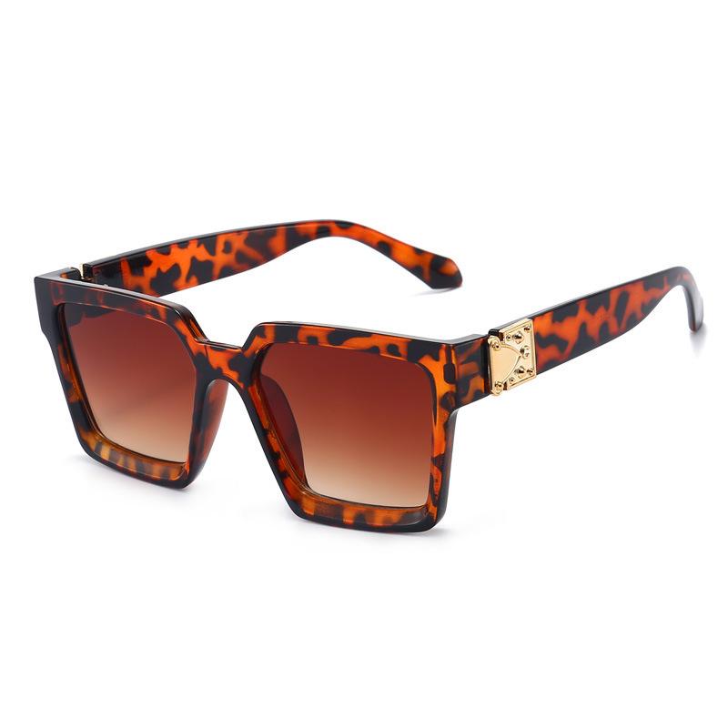 Trending Women's Square Frame Sunglasses - European & American Style