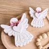 Love Angel Silicone Candle Mold DIY Home Decor Ornaments Making Kit Plaster Resin Flower Arrangement Craft Gifts Casting Molds