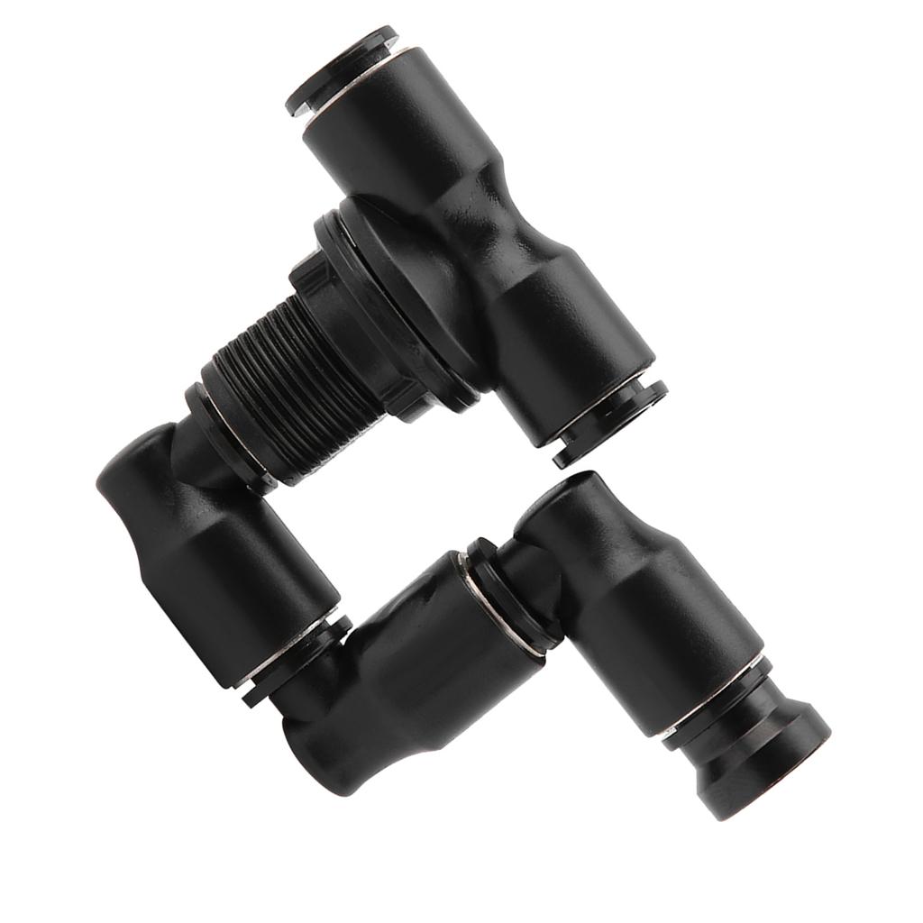 Reptiles Fogger Mist Sprinkler Adjustable for Rainforest Tank Pet Cooling System Black