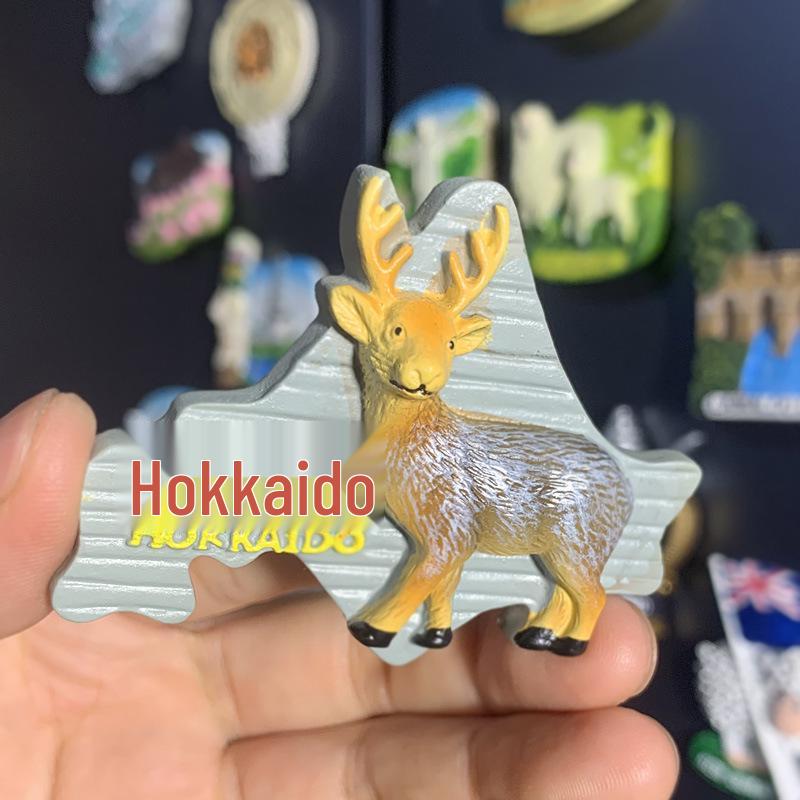 3D City Travel Souvenir Magnets: European and Global Regions