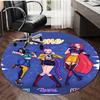 Personalized K-KPop Demon Hunters Round Chair Office Rug - Perfect for Mat, Office Chair & More - Ideal Gift for Birthdays and Holidays