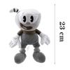 25cm Adventure Game Cuphead Plush Toy Mugman The Devil Legendary Chalice Plush Dolls Toys for Children Gifts Christmas Present