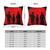 Adventure Samurai Champloo Anime Square Pillowcase Cushion Cover Pillow Case Throw Pillow Cover for Home Sofa Living Room