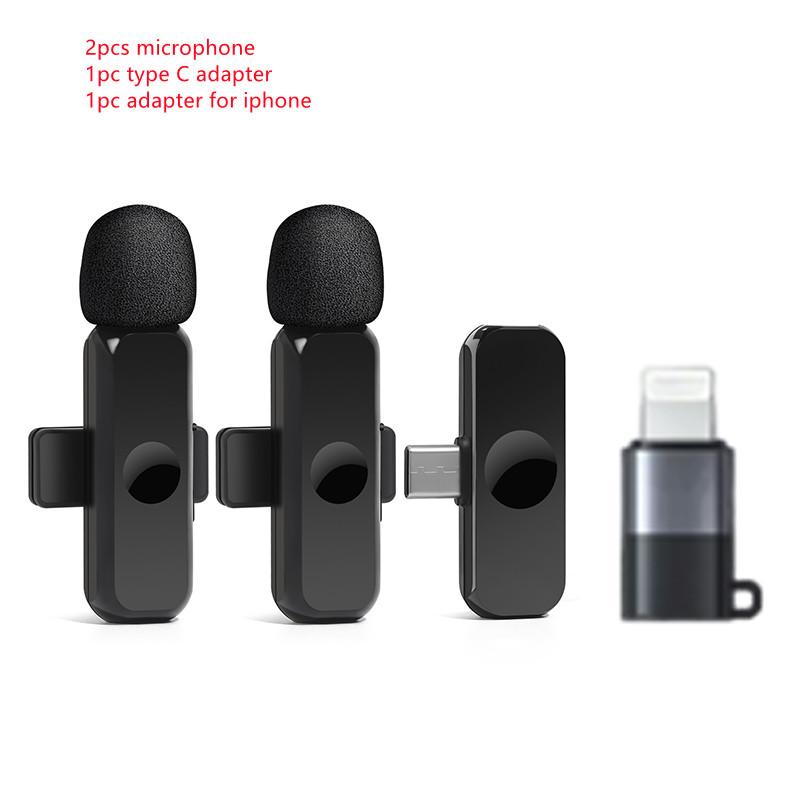 

Vandlion K2 беспроводной петличный студийный микрофон для игр для Iphone Type-c профессиональный микрофон для прямой трансляции мобильного телефона K2PD2