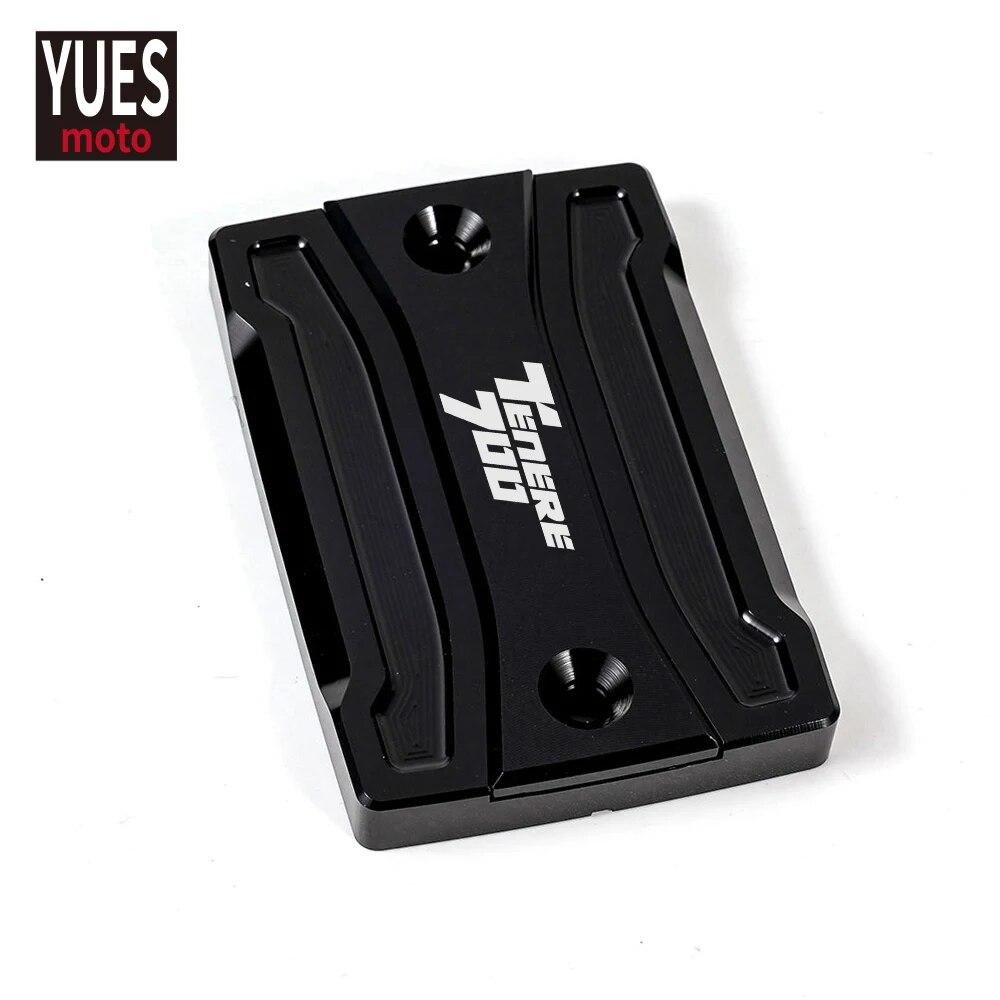 Motorcycle Accessories CNC Rear & Front Brake Fluid Reservoir Cap Cylinder Cove For YAMAHA TENERE 700 - XTZ 700